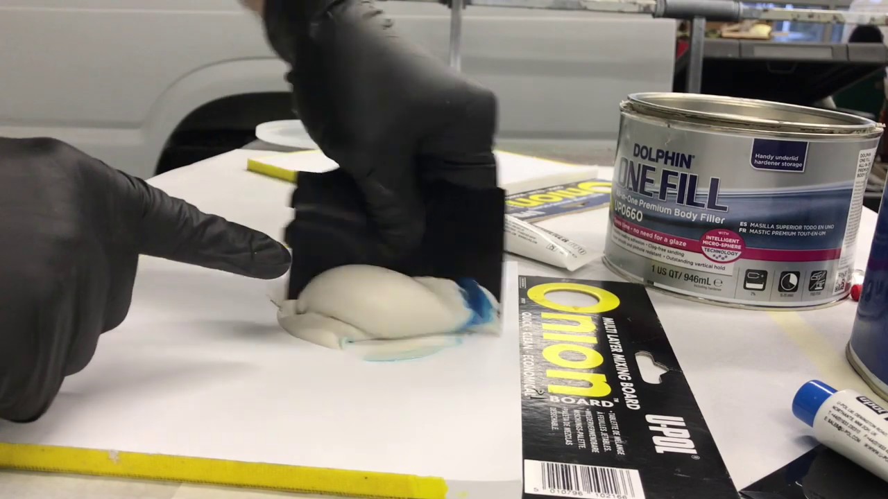 How to Mix Filler and Reduce Pinholes? Training from U-POL