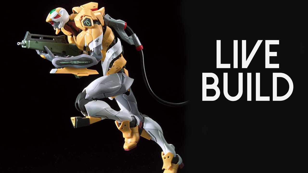 RG Evangelion 00 DX Positron Cannon Set LIVE BUILD!