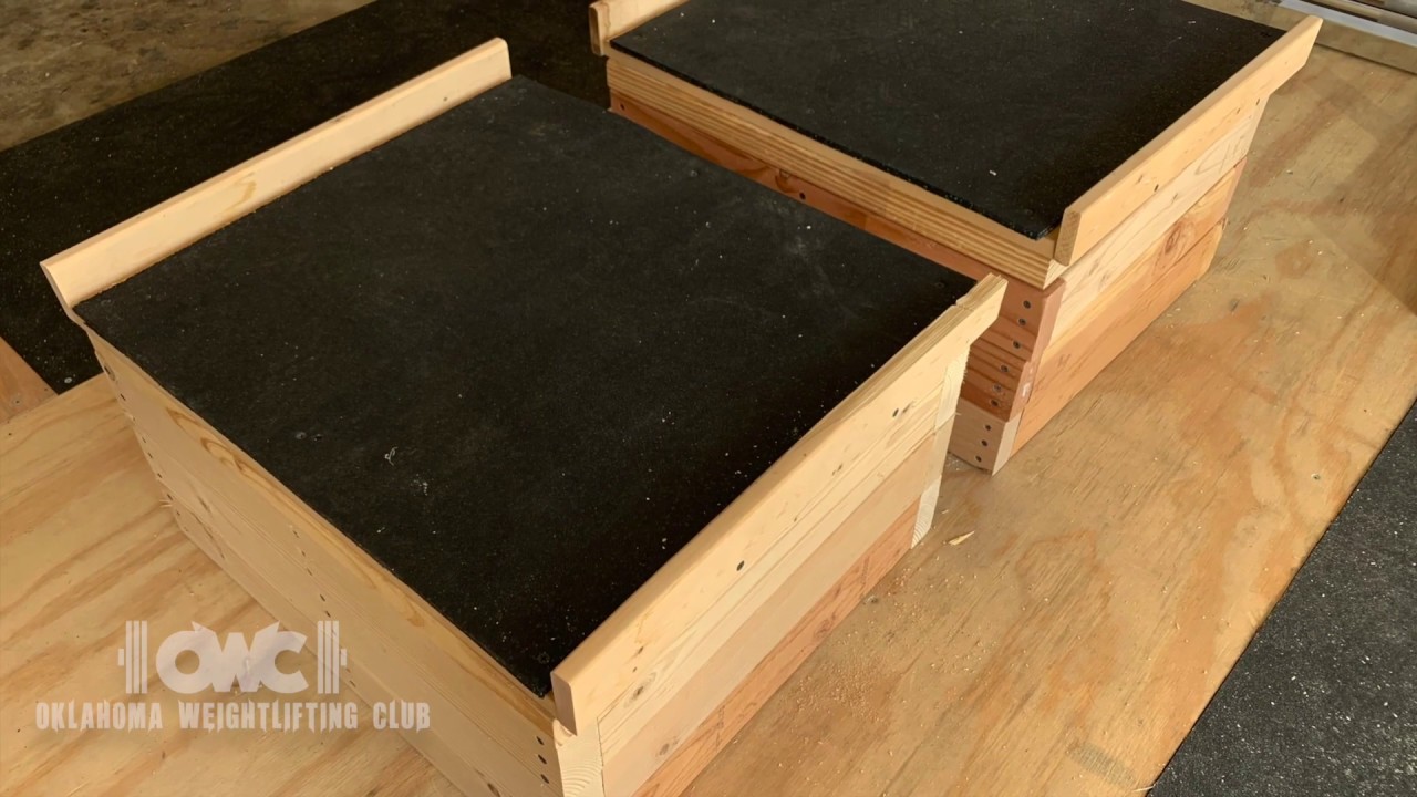How to build Pulling Blocks | Oklahoma Weightlifting Club