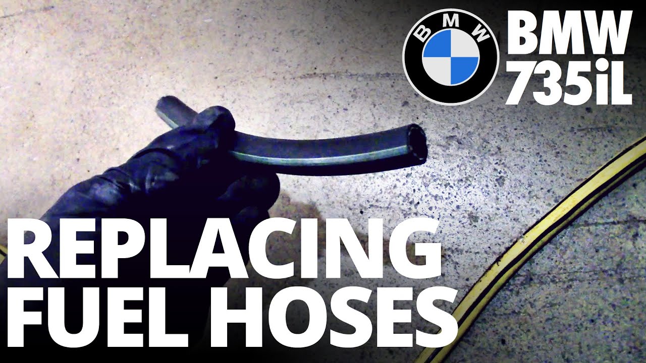 BMW 735iL E32 Fuel Hoses Replacement