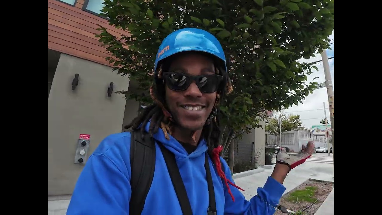 delivering a rental car on Uber eats in San Francisco
