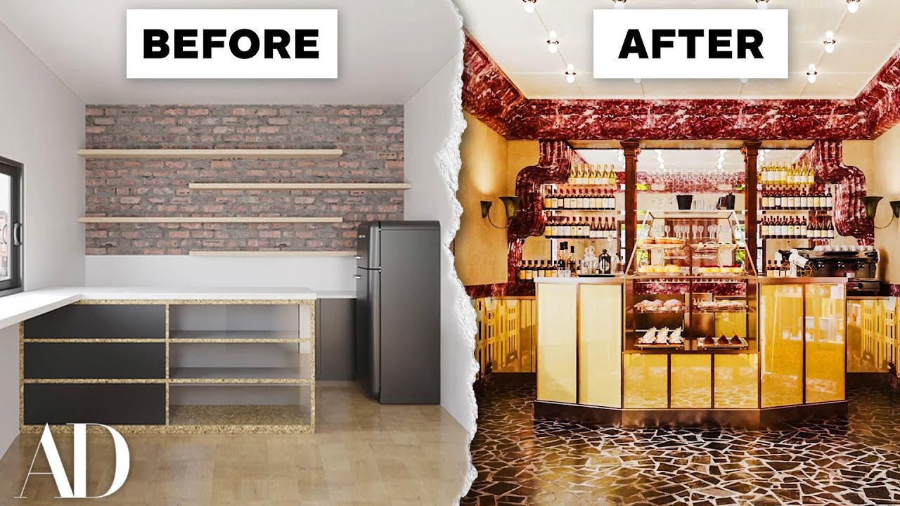 3 Interior Designers Transform the Same Cozy NYC Caf&eacute; | Space Savers | Architectural Digest