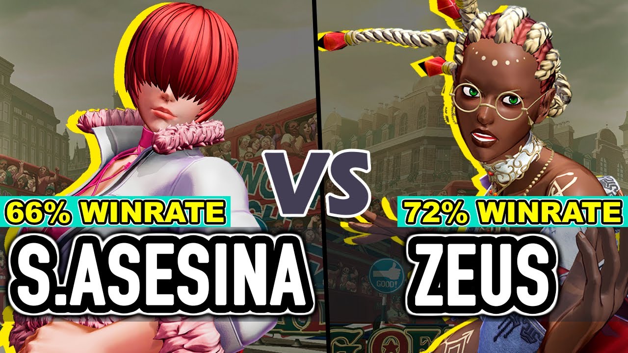 KOF XV ▰ Shermie Asesina (Shermie/Athena/Leona) vs Zeus (Dolores/Whip/Shermie)