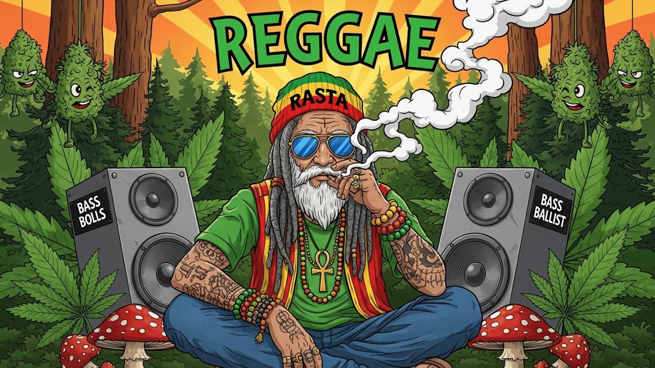 1 Hour Roots Reggae Dub 🔊 Rasta Vibes  Deep Bass Chill Session