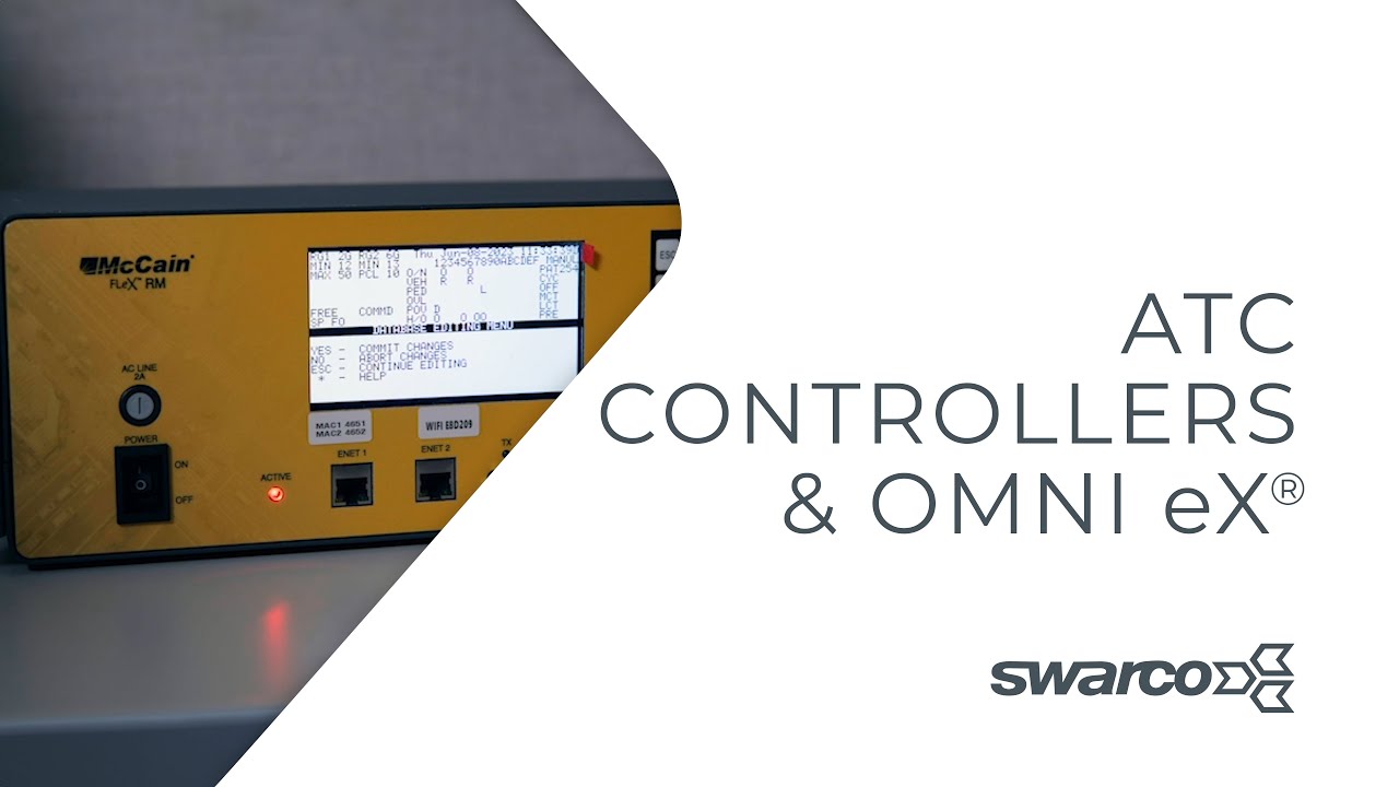 SWARCO McCain ATC Controllers & Omni eX Software