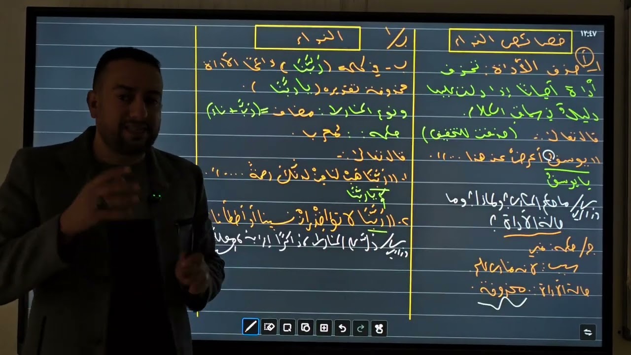 النداء ٢ / محاضرة الثالثة والرابعة / خصائص النداء 