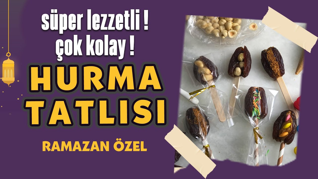 RAMAZANDA HURMAYI BİR DE BÖYLE DENEYİN ! Kolay Lezzetli İftariyelik/Hediyelik Tatlı