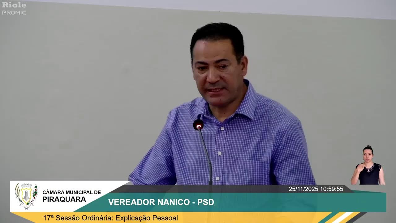 17ª SESSÃO ORDINÁRIA DO 2º PERÍODO ORDINÁRIO DA 19ª LEGISLATURA 25-11-2025