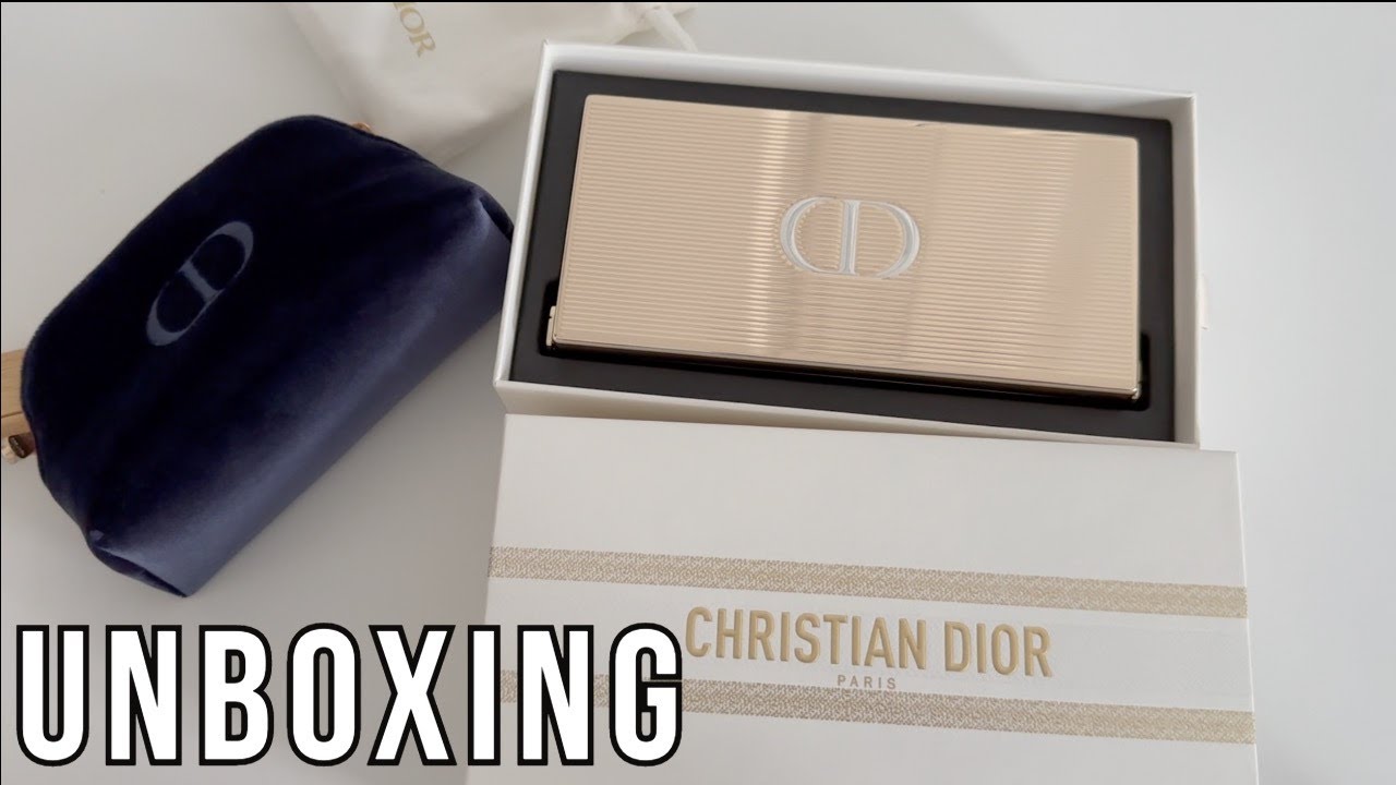 Unboxing and Swatching the Viral Holiday 2023 DIOR Rouge Dior Minaudière Limited Edition Clutch!
