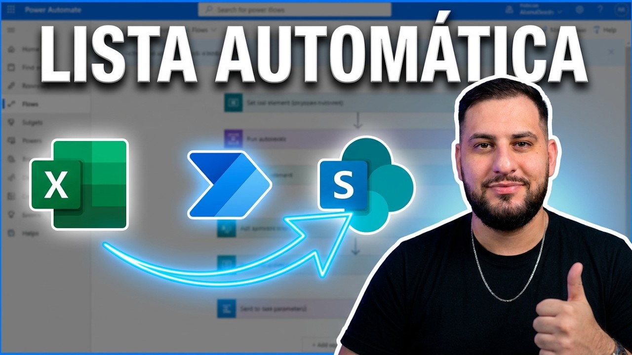 [ POWER AUTOMATE ] Inserindo itens em uma Lista do SHAREPOINT 🤖