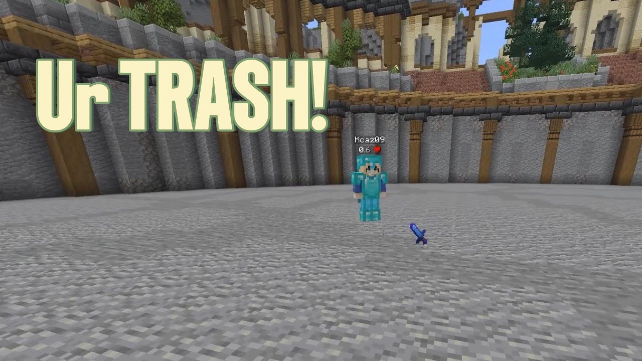 Ragebaiting Players in Minecraft
