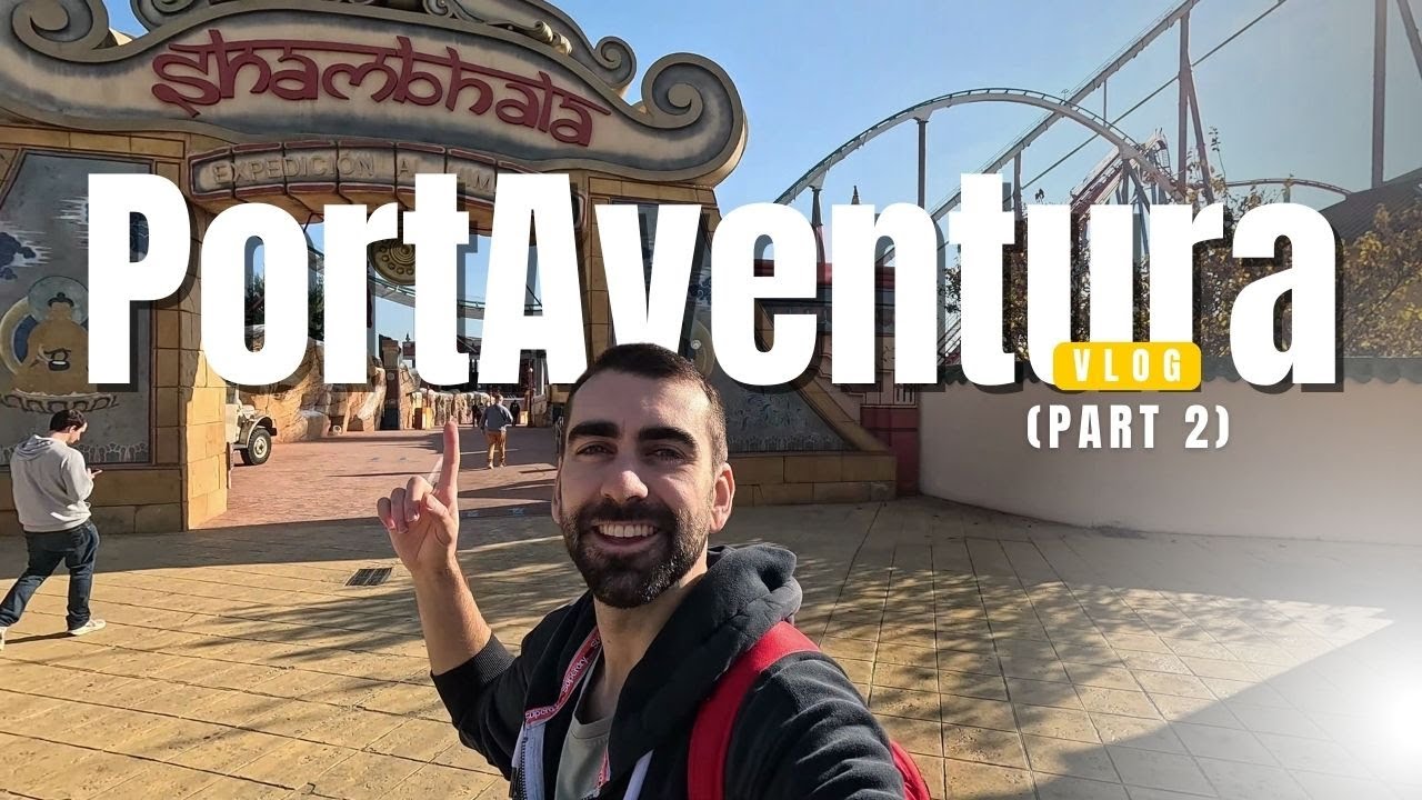 PortAventura A NADAL – Vlog | Hotel Gold River i les grans atraccions (Part 2)