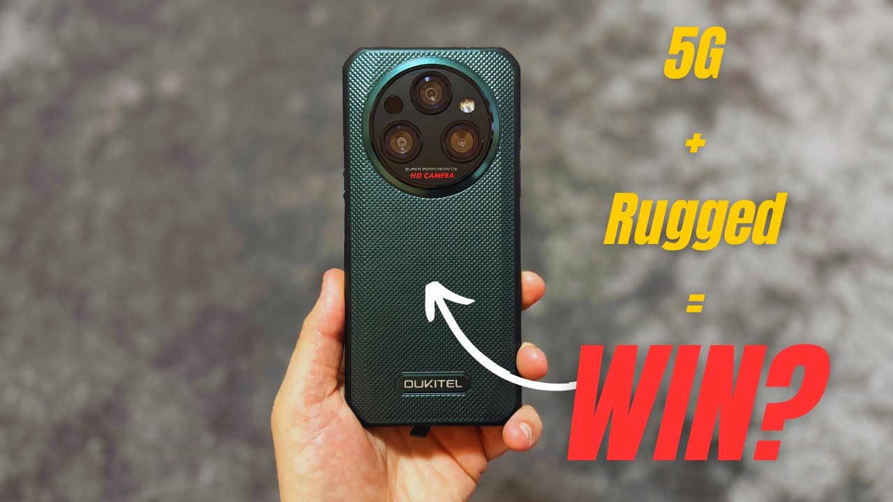 Oukitel WP35 – A Tough 5G Phone for Those on a Budget!