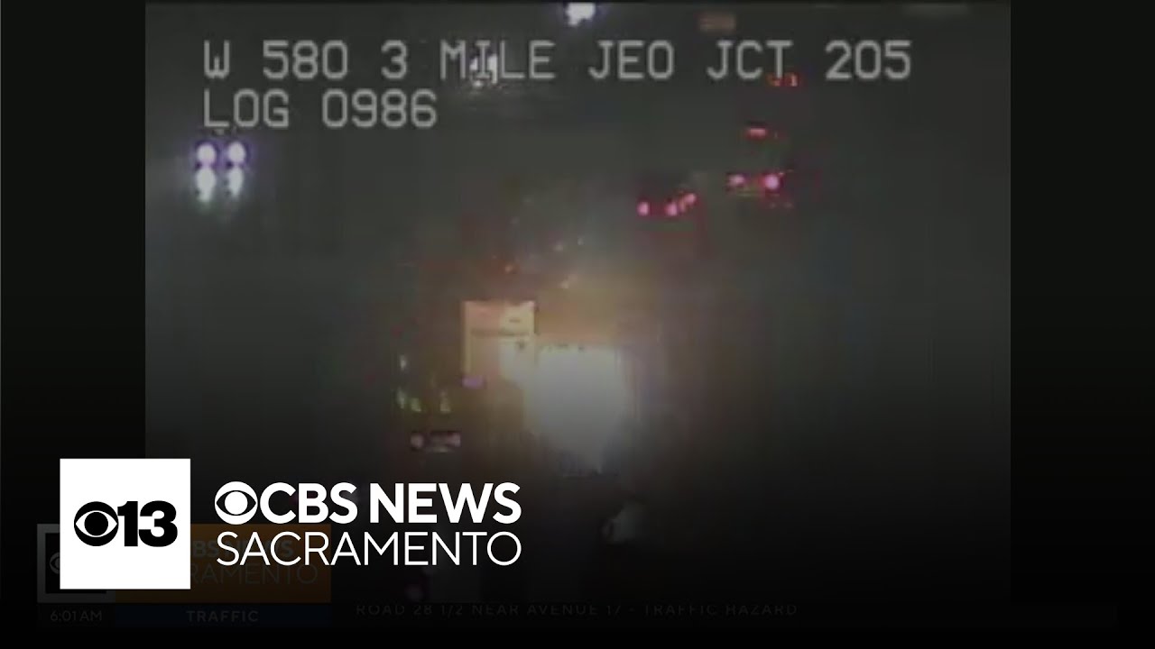 1 dead in I-580 crash near Tracy