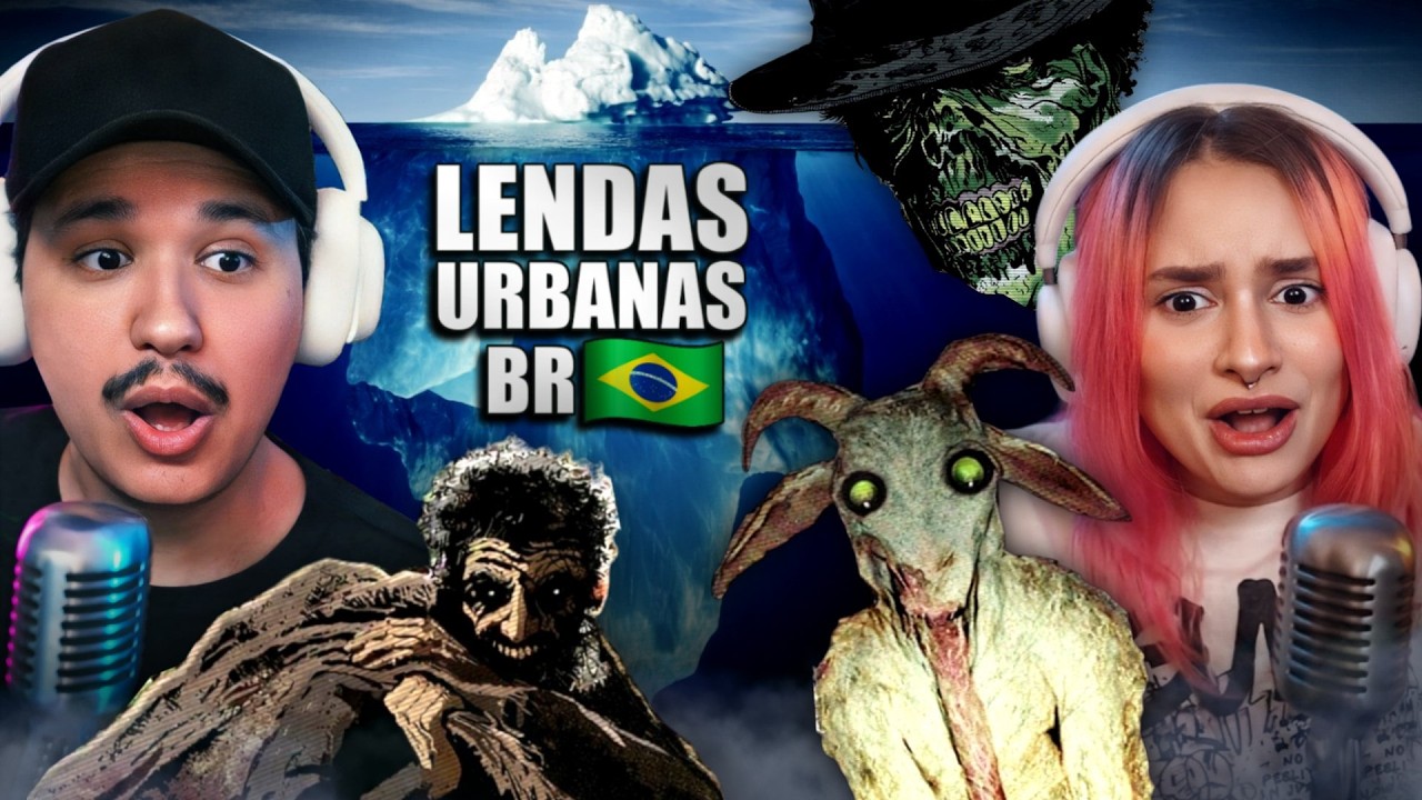 O BIZARRO ICEBERG DAS LENDAS URBANAS BRASILEIRAS