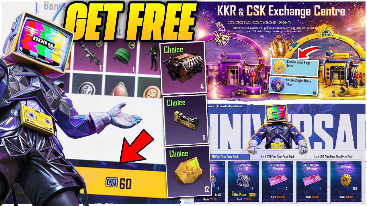 😱 GET FREE 8 MINI MATERIALS IN ROYAL PASS / HOW TO GET 60 UC A18 ROYAL PASS IN BGMI