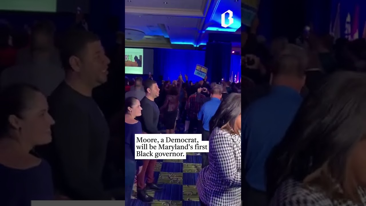 Wes Moore wins Maryland governor's race