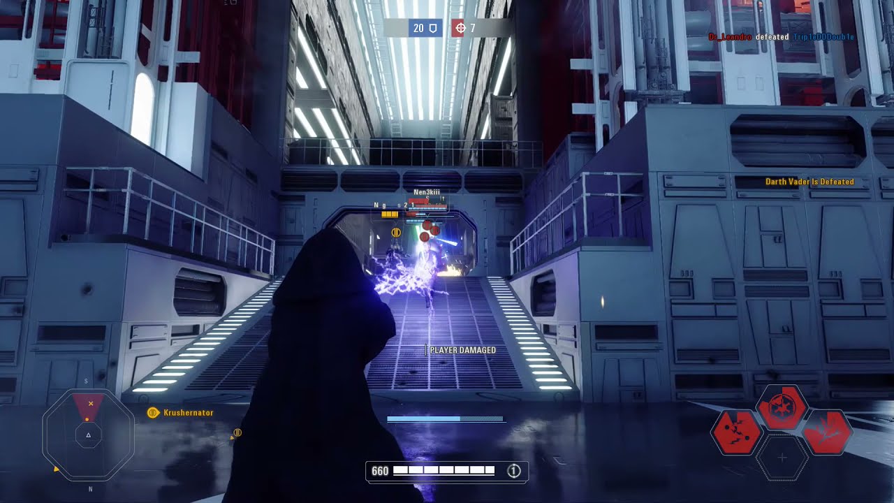 Star Wars Battlefront 2 - MAX LEVEL 1000 Emperor Palpatine 21 Killstreak in Heroes Vs Villains