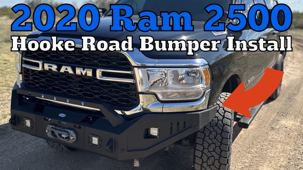 Как установить бампер для лебедки на Ram 2500 2019–2024 годов — Hooke Road