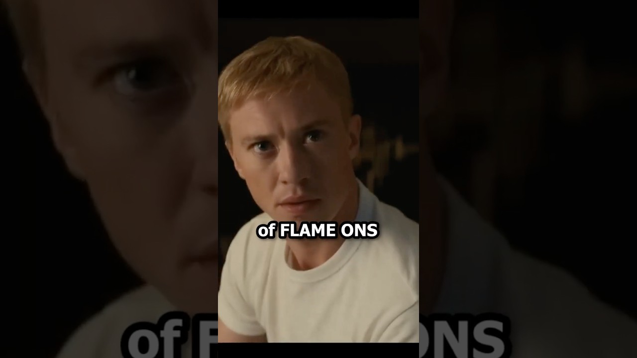 Joseph Quinn is the HUMAN TORCH in the new Fantastic Four #viralshort #shorts #fantasticfour #mcu