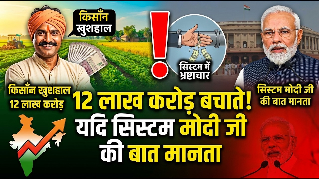 12 लाख करोड़ का रसायन बंद होगा तभी किसान की आमदनी दो गुणी होगी