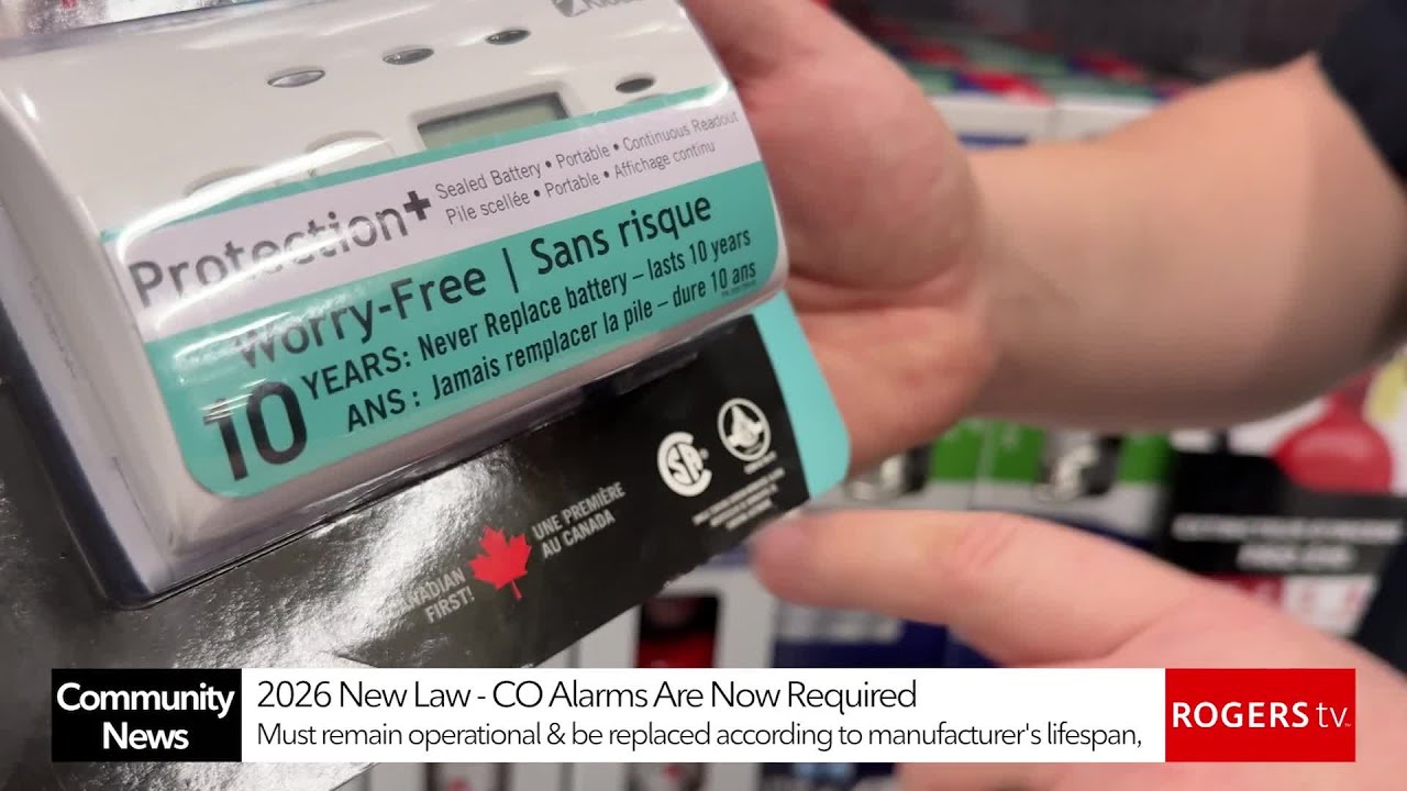 2026 New Law - CO Alarms are Now Required on Every Level | Rogers tv