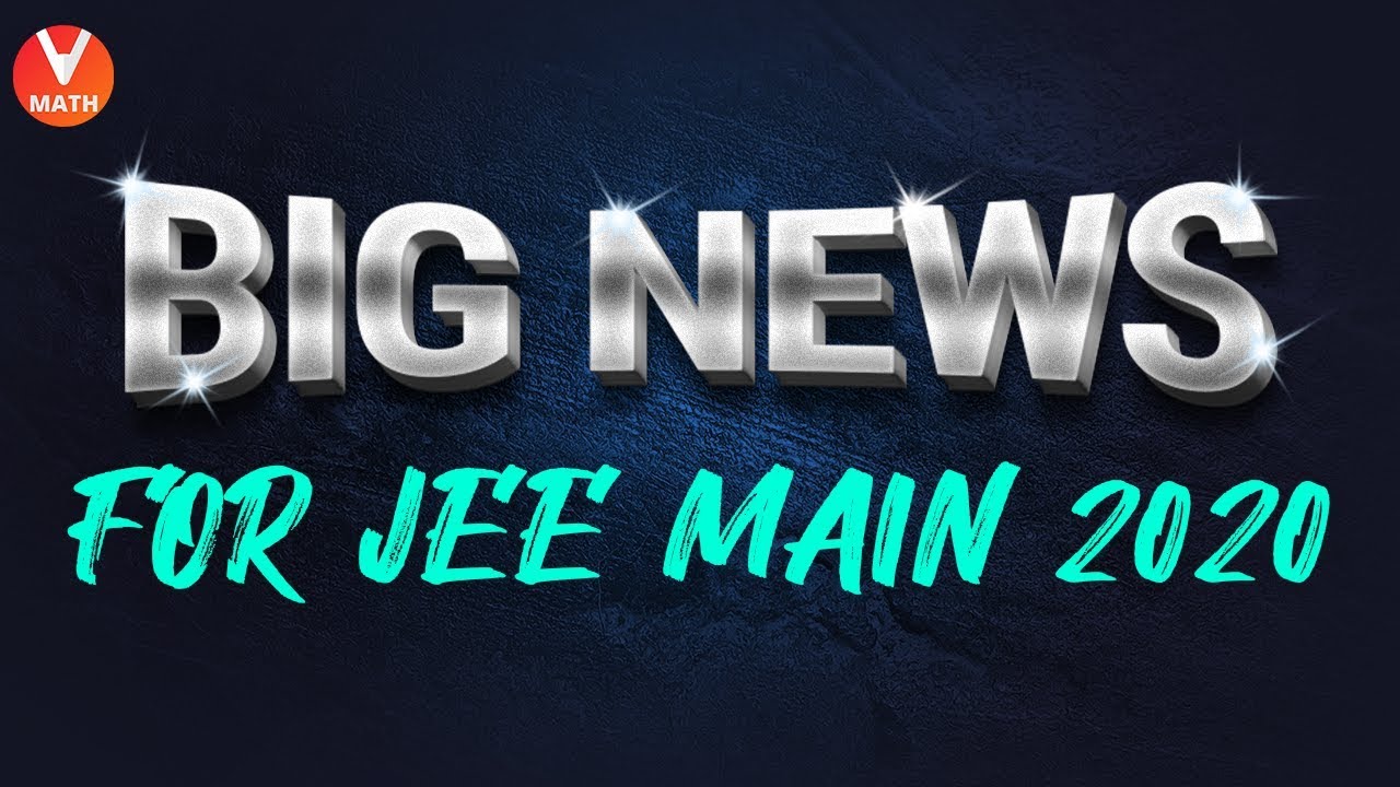 Latest Big News for JEE Mains 2020 | NTA Latest News | Neha Agarwal | Vedantu Math