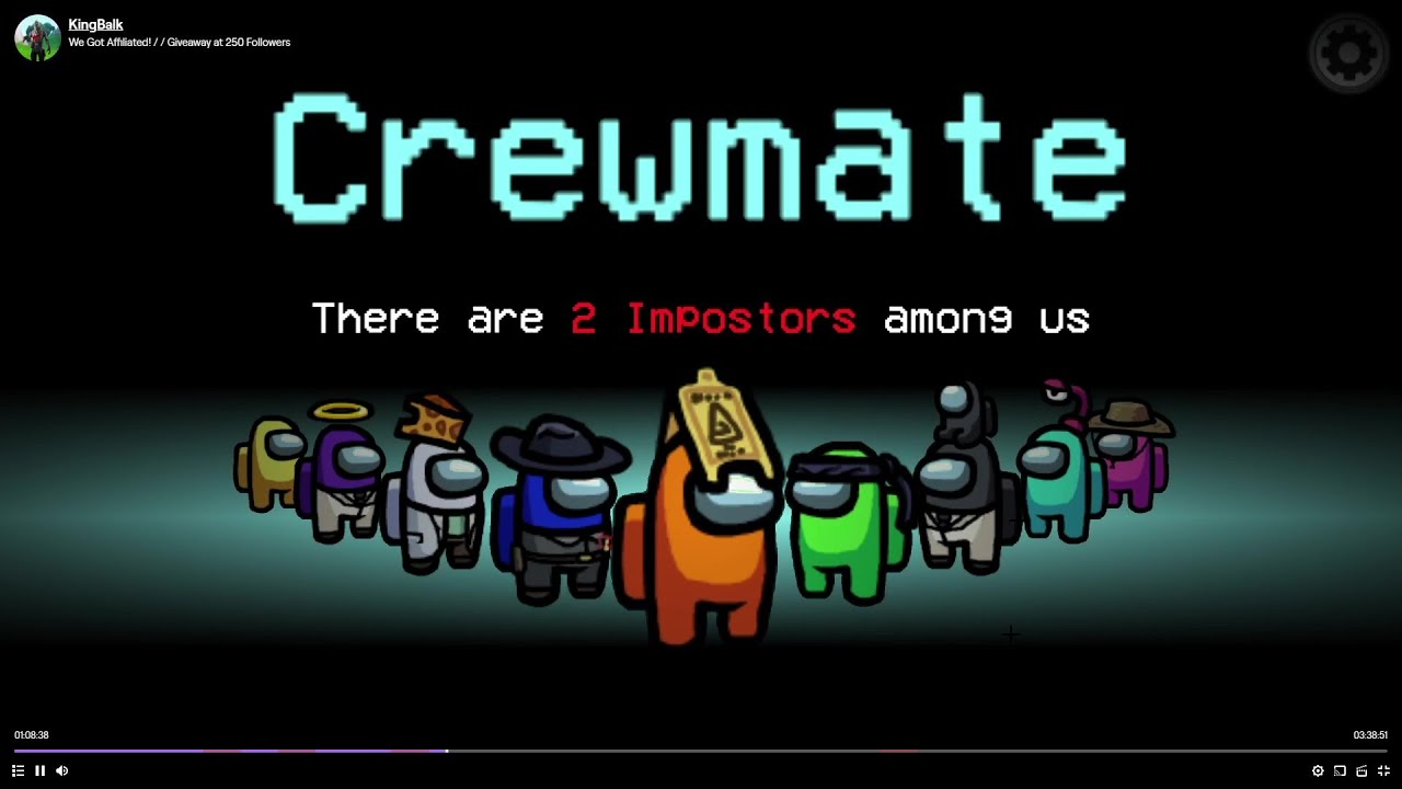 I'm the GOAT Crewmate