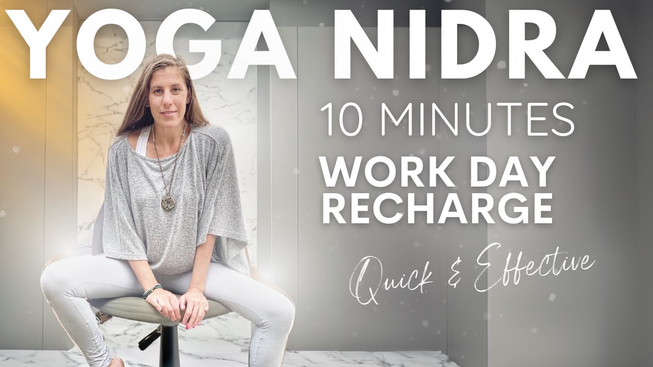 10 MINUTE WORK DAY RECHARGE MEDITATION! QUICK & EFFECTIVE ROUTINE