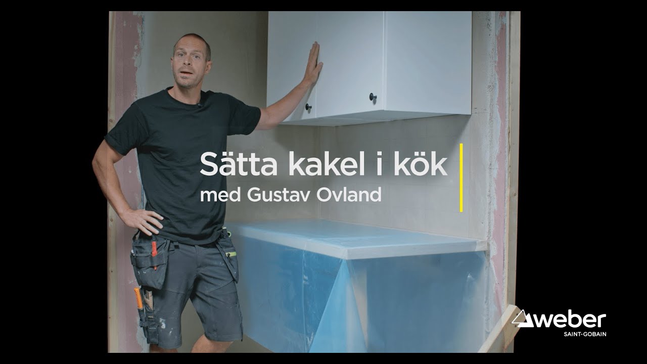 Sätta kakel i kök- så gör du!