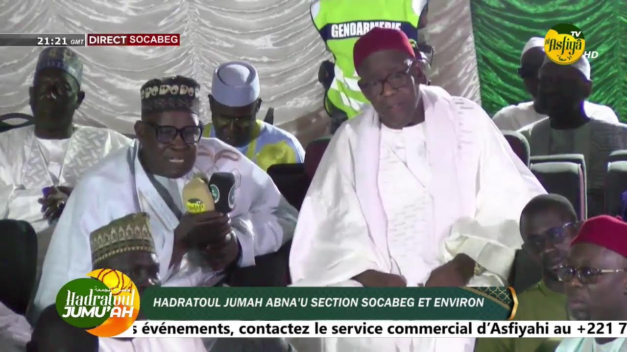 🚨DIRECT TIVAOUANE PEULH - HADRATOUL JUMAH ABNA'U SECTION SOCABEG ET ENVIRON