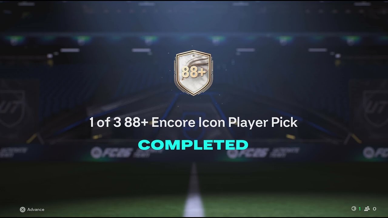 1 of 3 88+ Encore Icon Player Pick