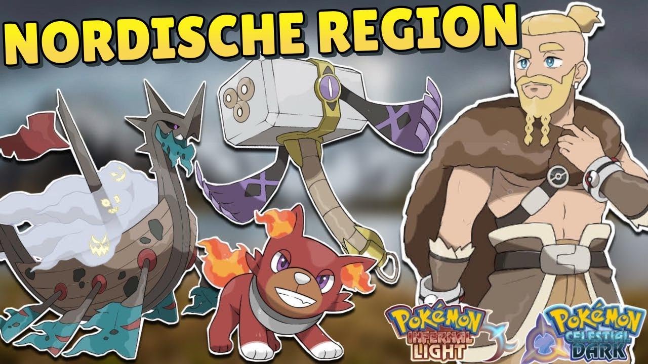 Wie wäre eine Pokémon-Region der Wikinger? Skandinavien & nordische Fakemon!