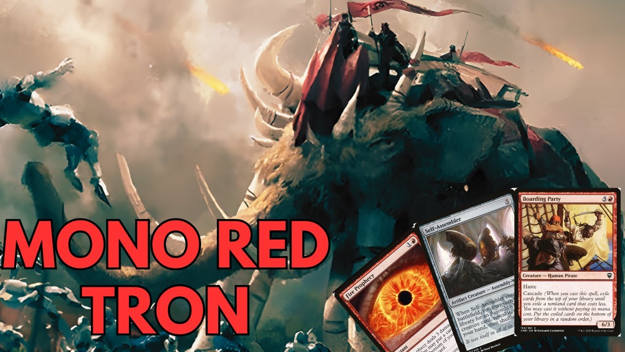 Mono Red Control ... O Con Tron? -- Pauper Gameplay