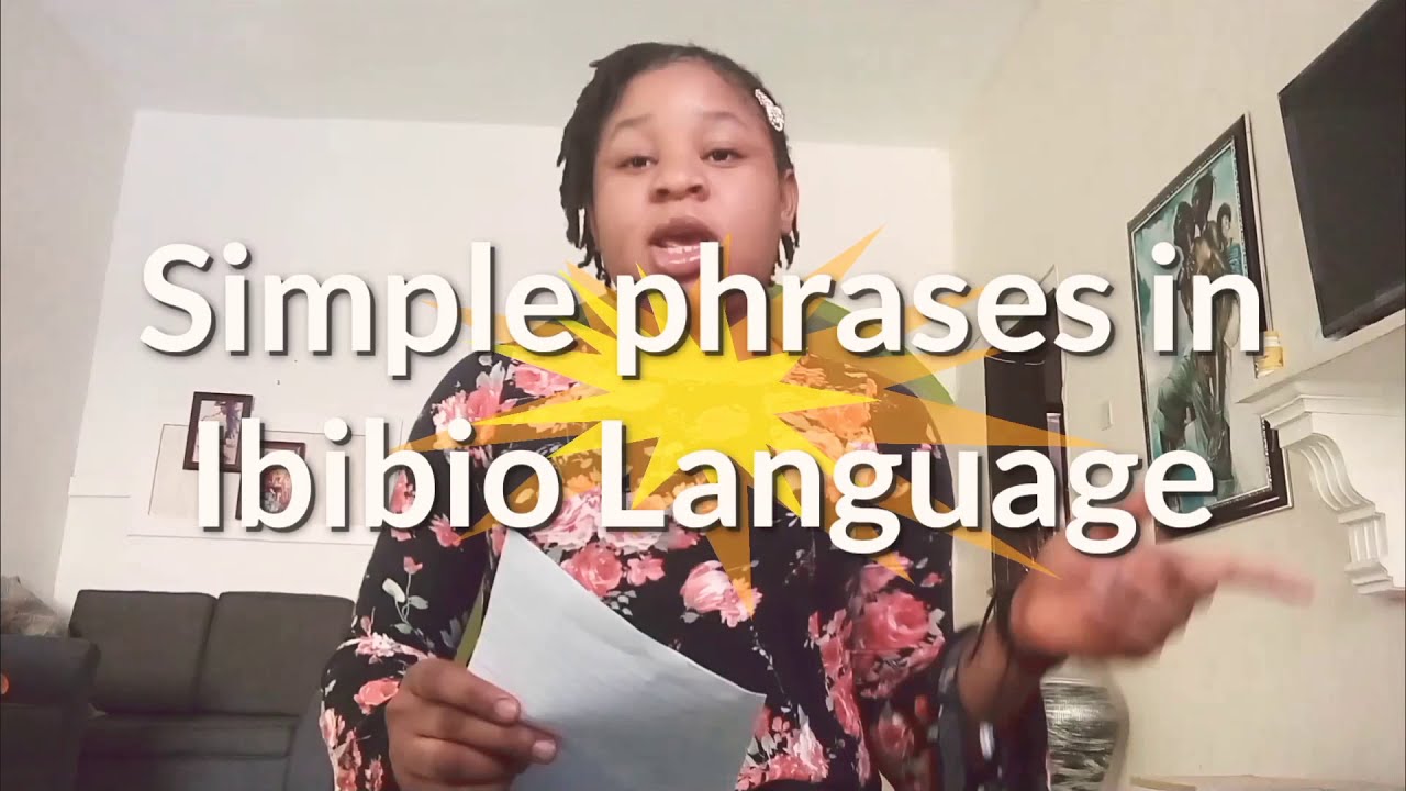 Learn Useful And Simple Ibibio Language|| Ibibio Class 001||