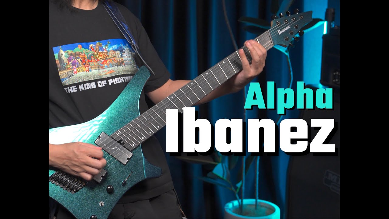 帅到没朋友！Ibanez Alpha 7弦电吉他！