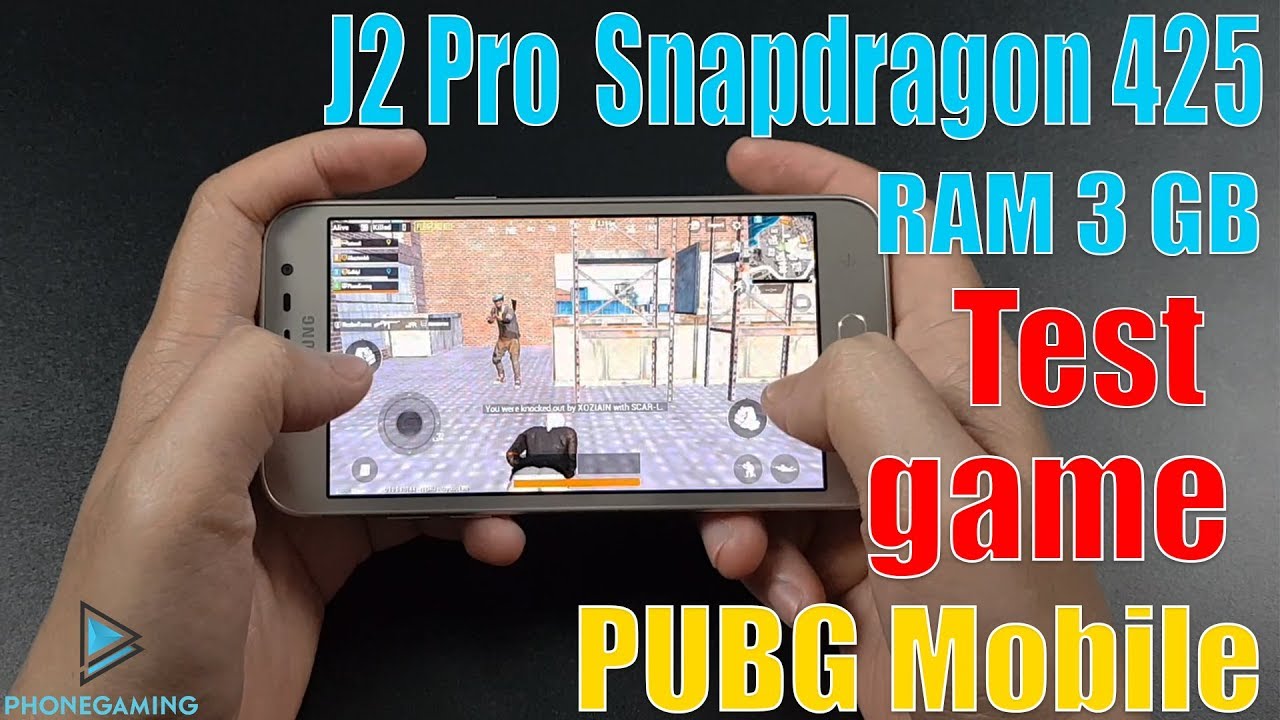 SAMSUNG J2 Pro | Snapdragon 425 RAM: 1.5 GB Test game PUBG Mobile