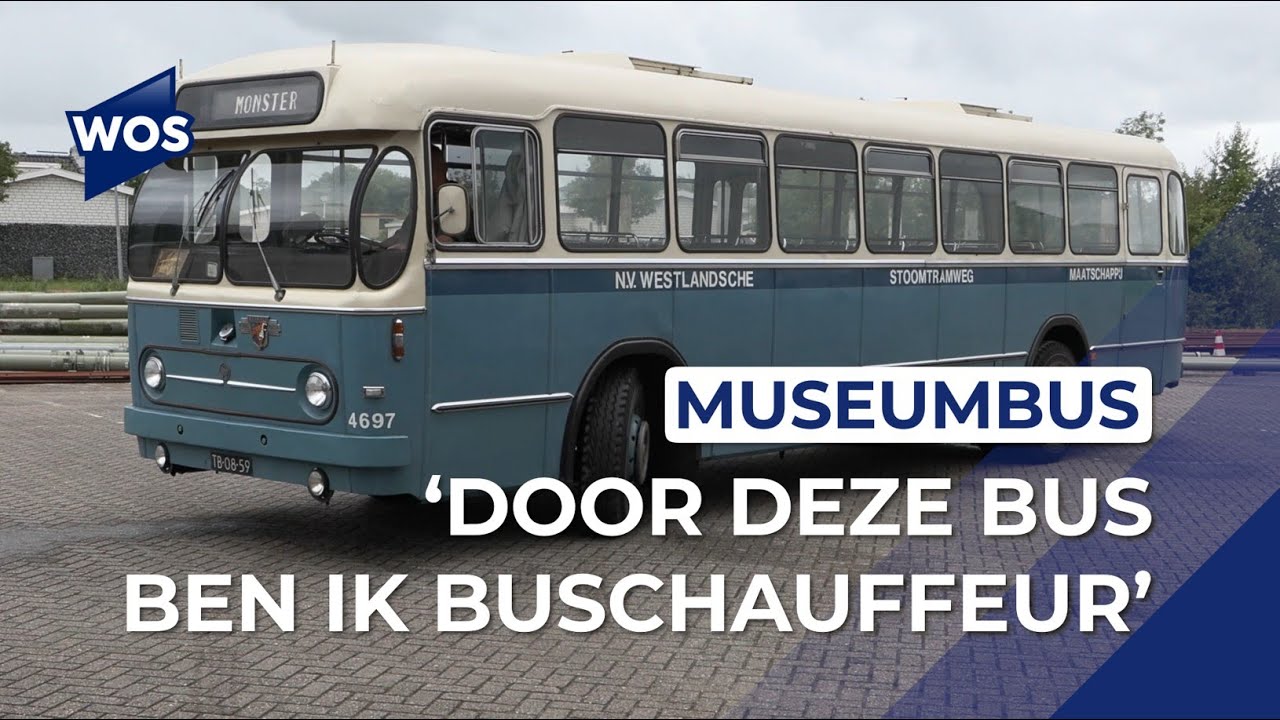 Oer-Westlandse museumbus opgenomen in collectie Haags Bus Museum