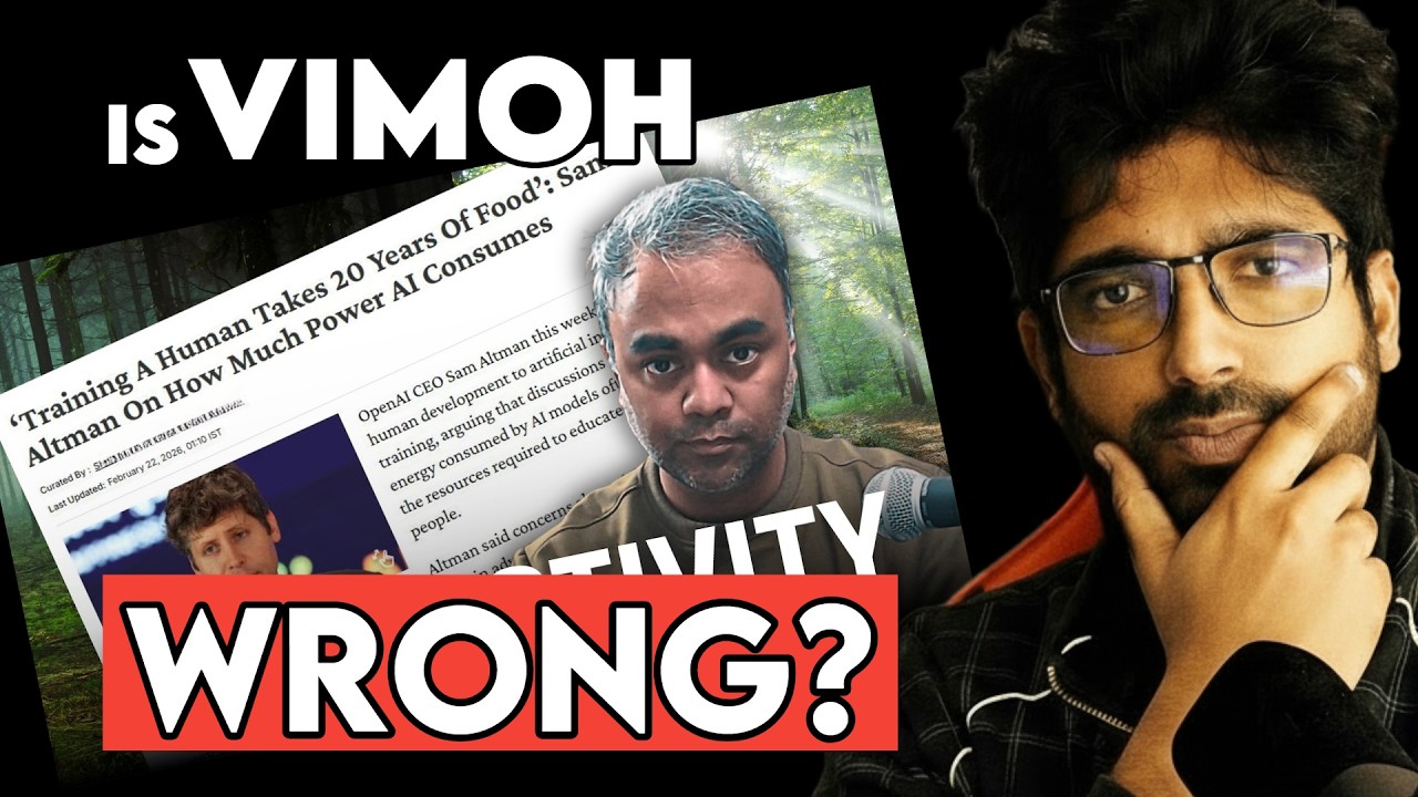 Reacting to @vimoh about Sam Altman | Live with #papaksh