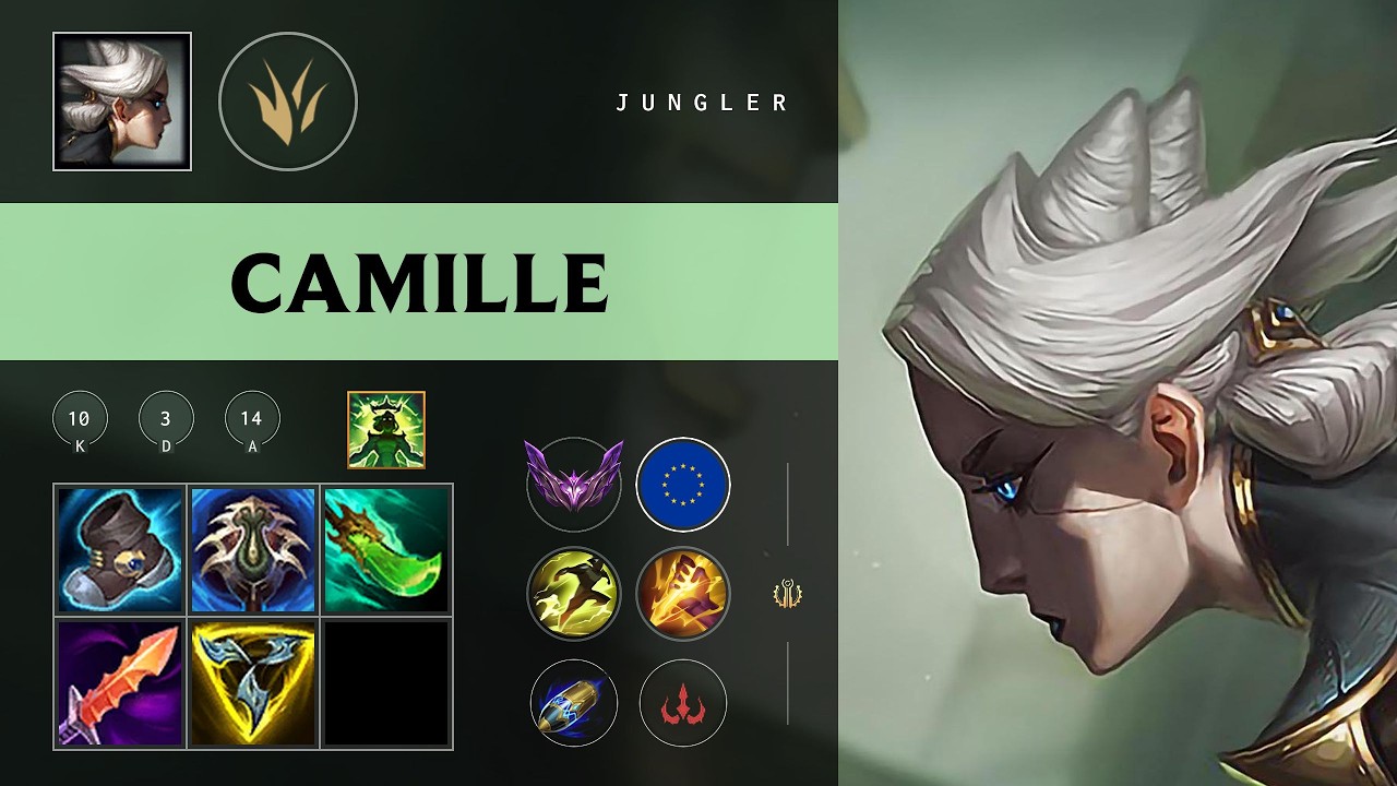 Camille Jungle vs Amumu - EUW Master Patch 26.10