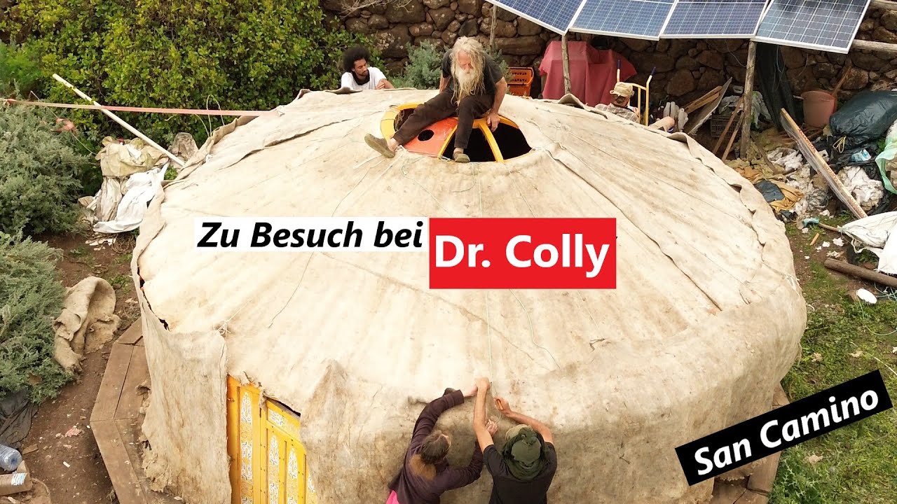 Zu Besuch bei Dr. Colly Donald Denzler Weedland Afro Ace #jurte #sancamino #grancanaria