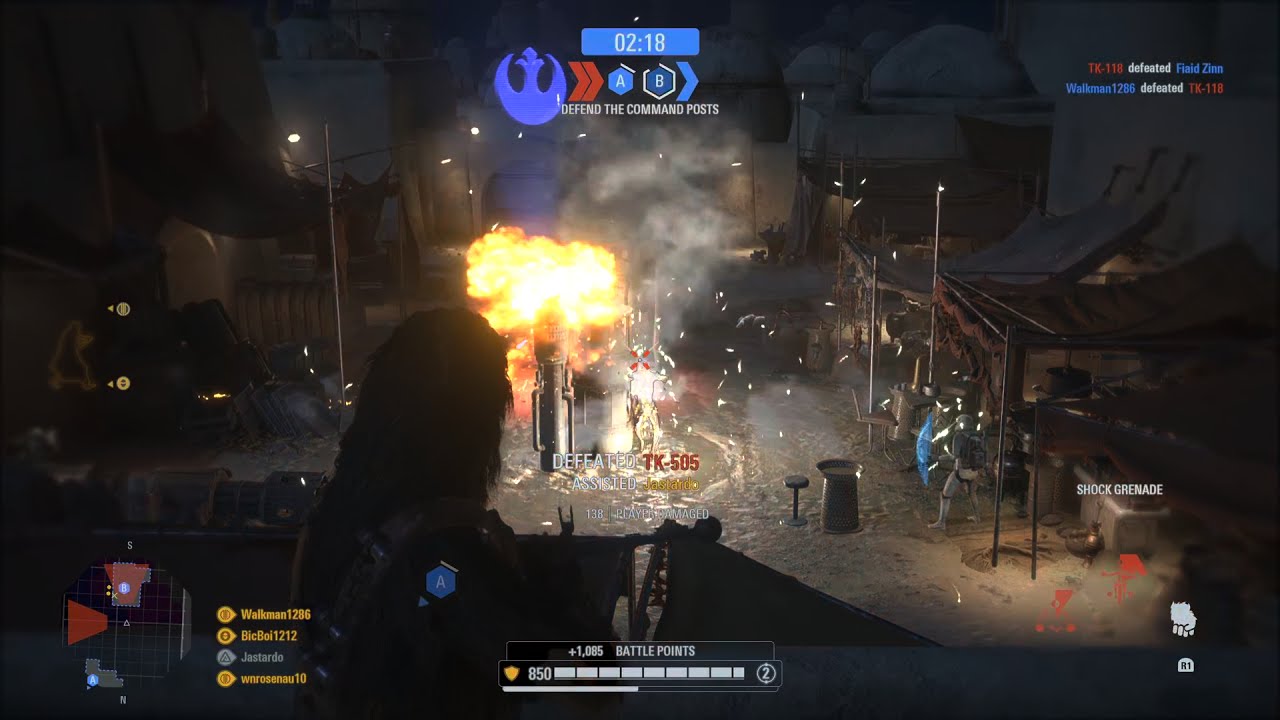 STAR WARS Battlefront II Chewbacca Vandor Heist Gets 1st Place In CO-OP Mode On Tatooine