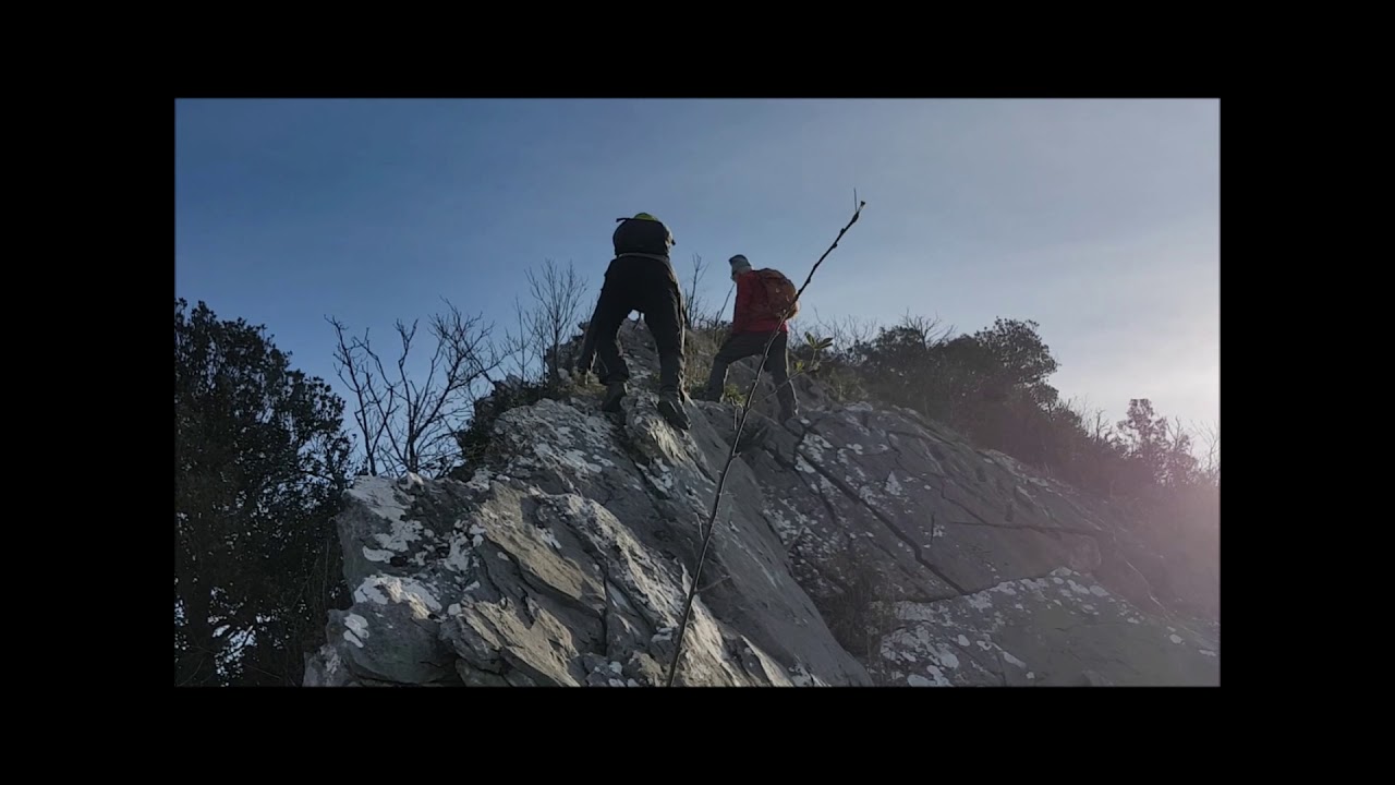 Alpi Apuane: Monte Costa (dalla cresta ONO)  12.1.2021