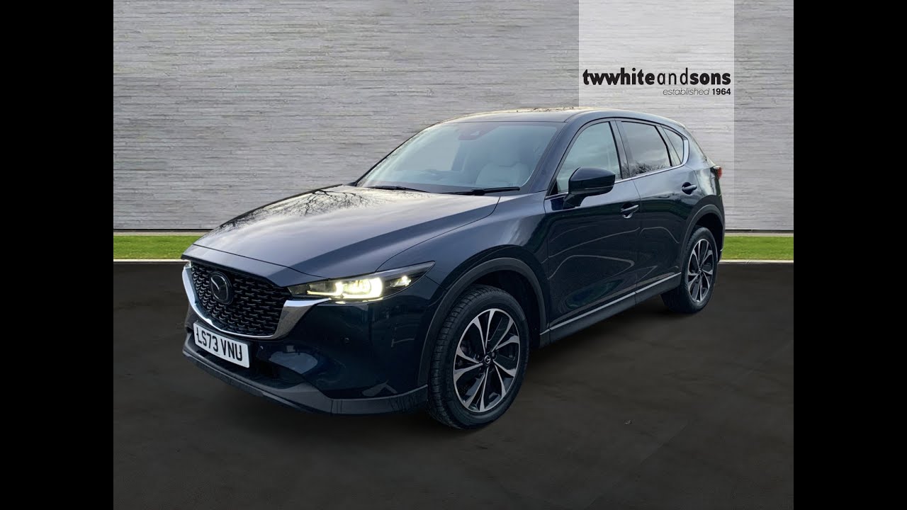 Mazda CX-5 2.0 e-SKYACTIV G MHEV Exclusive-Line Manual Petrol Blue 1 Owner 37,058 Miles - LS73 VNU