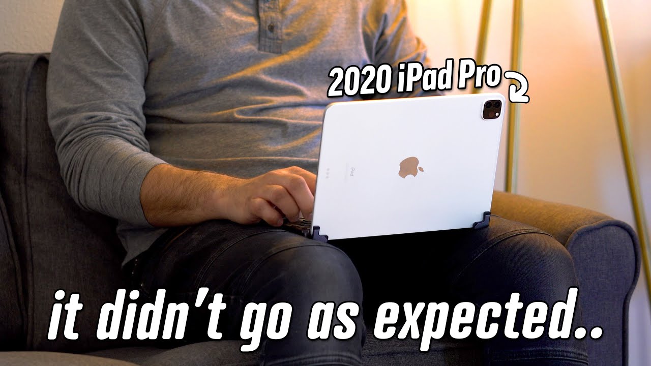 I ditched my 2020 MacBook Air for the 2020 iPad Pro..