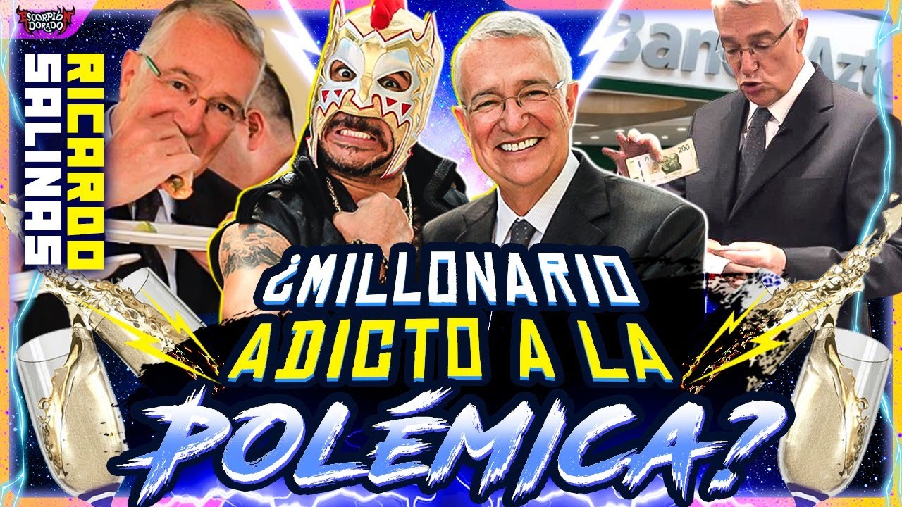 RICARDO SALINAS & Escorpión #alVolante. Echando taco callejero y visitando un banco azteca