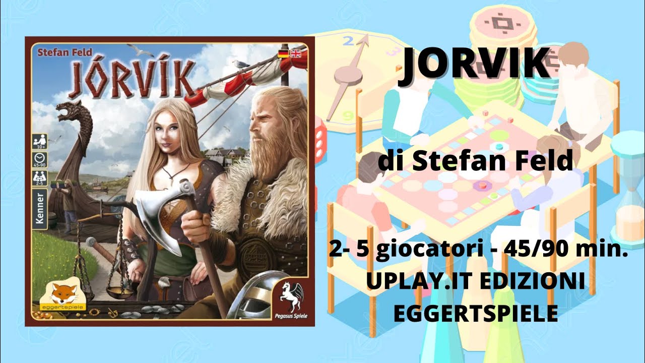 Jorvik (gioco da tavolo) - Tutorial italiano