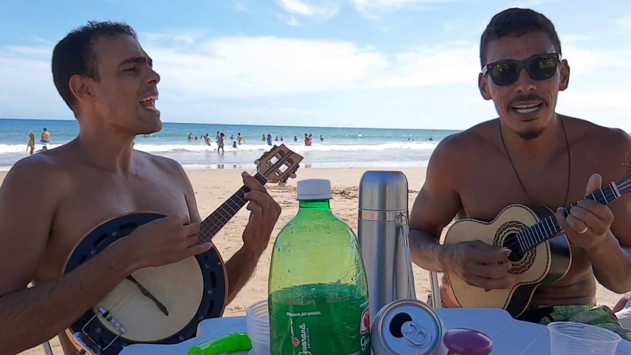 Pagode na praia com R. De Lara e Cicinho (Lucidez / Já é) ➡️Cavaco e banjo