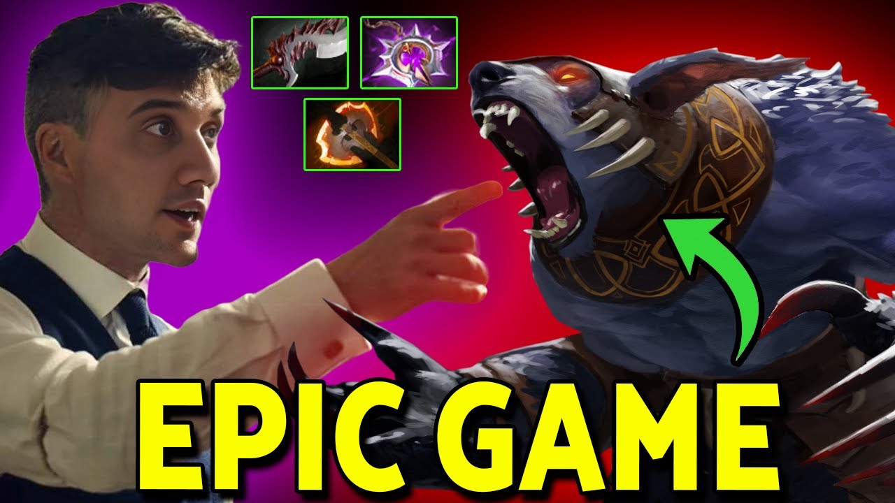 Arteezy's Ursa in EPIC Dota 2 GAME!