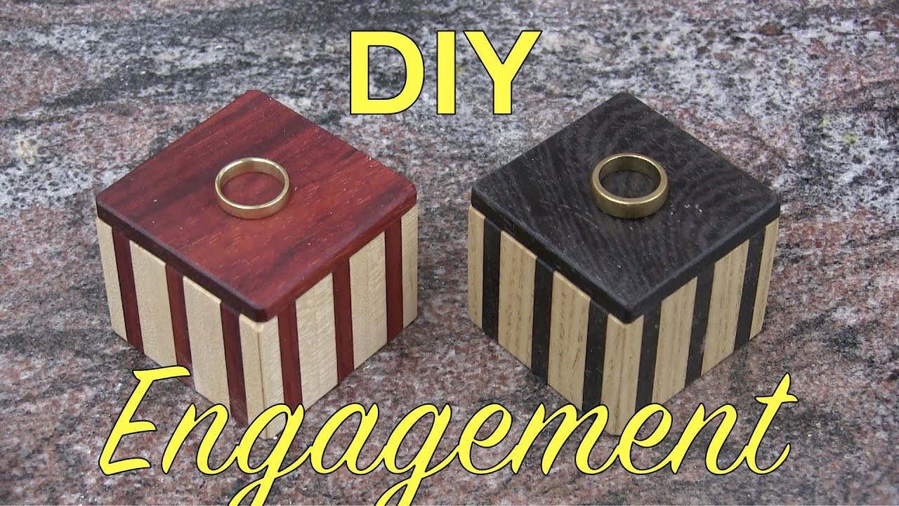 How I Made The Engagement Ring and Box I Used to Propose